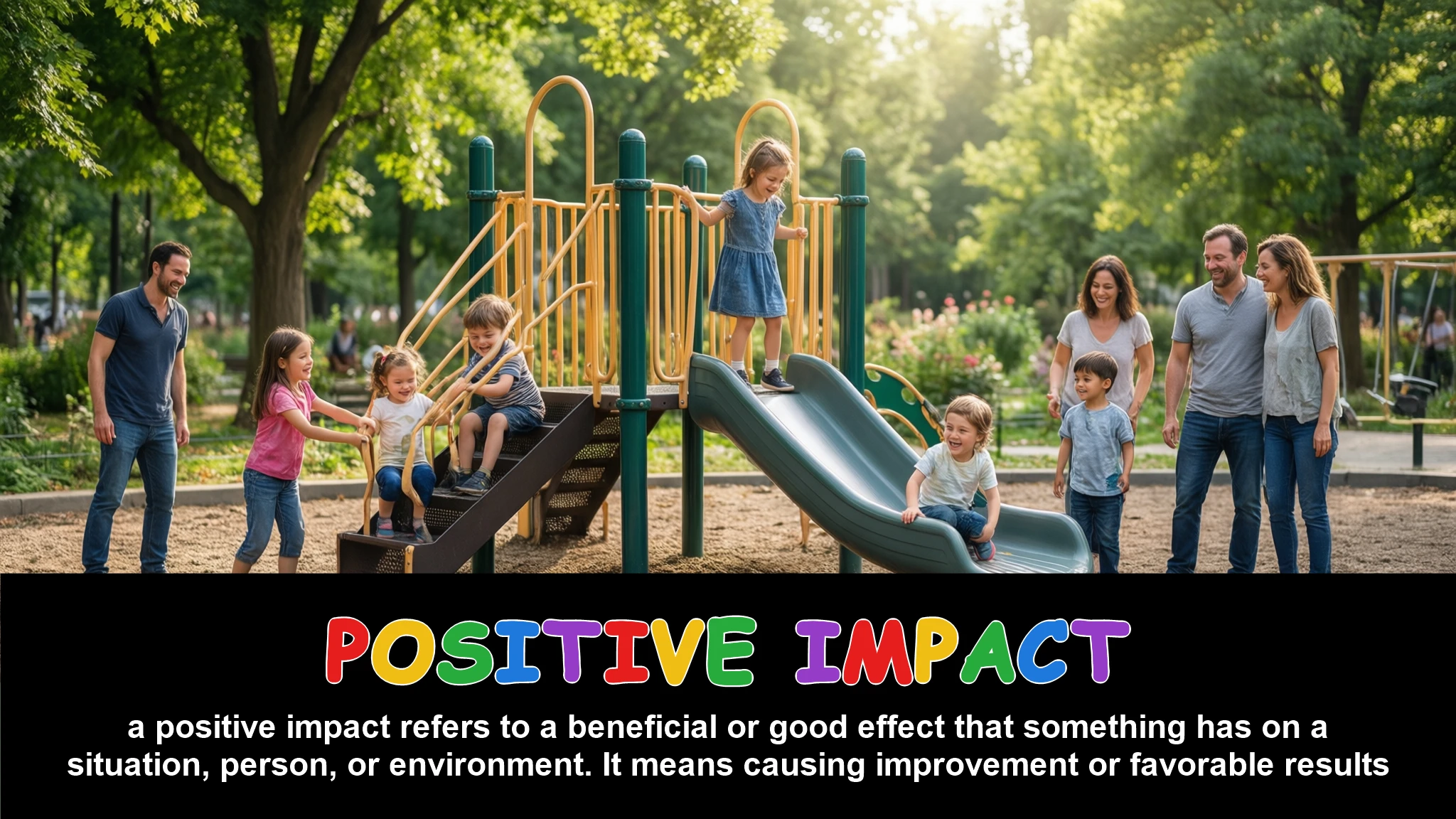 English Illustration for positive impact
